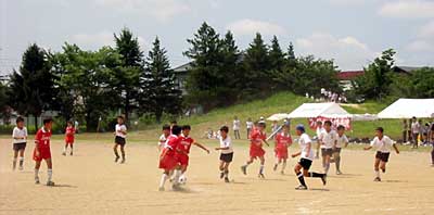 第23回三条市小学校親善運動会のサッカー大会