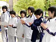 中学女子優勝の「走れとっとこ太郎」