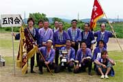 赤組優勝の東三条五月会