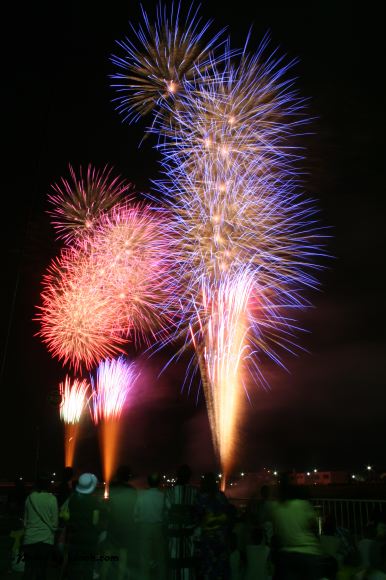 中ノ口川水上花火大会
