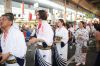 燕ばやし大会、米国・シェボイガン市の青少年親善使節団