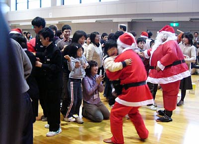 1日開かれた三条市特別支援教育研究会議のウインターフェスティバル