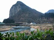 「いい湯らてい」から眺める八木ヶ鼻
