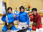 新参加の若手3人