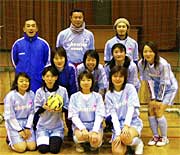 三条市サッカースポーツ少年団の「Cherries」のメンバー