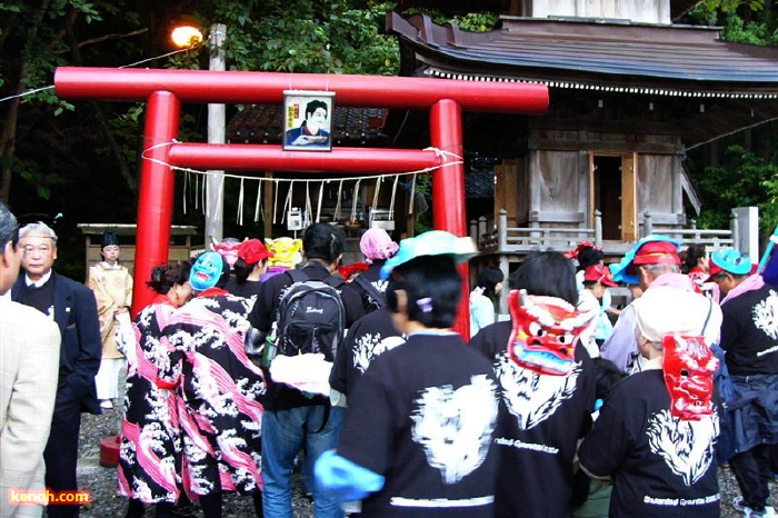 酒呑童子神社に参拝