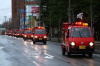 三条市消防出初式・栄、下田地区の消防団車両も参加