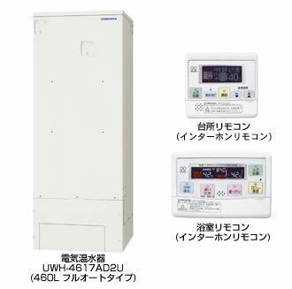 コロナ、性能向上させた電気温水器5機種を4月に発売 (2007.3.14)
