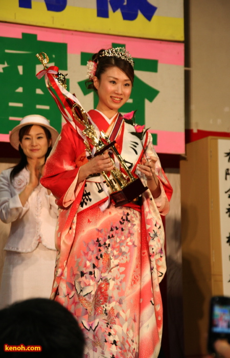 ミス雪椿の徳橋さん