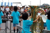 栄中央小学校ブラスバンド部の演奏