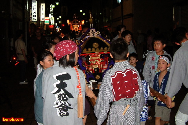 三条夏神輿