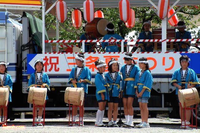 ふれ太鼓、一ノ木戸小学校