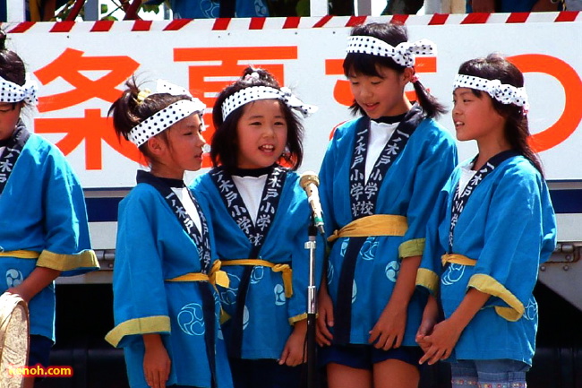 ふれ太鼓、一ノ木戸小学校