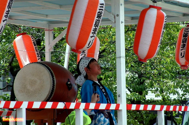 ふれ太鼓、四日町小学校