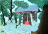 【中学校の部】三条信用金庫理事長賞「近所の神社」佐藤李香(第二中2年)