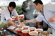 行列のできる任期だった燕ラーメン