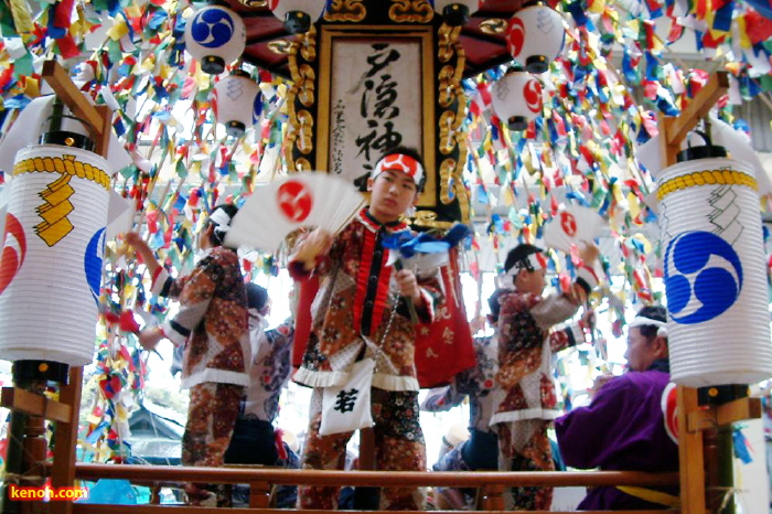 燕市・戸隠神社春季例大祭、木場小路