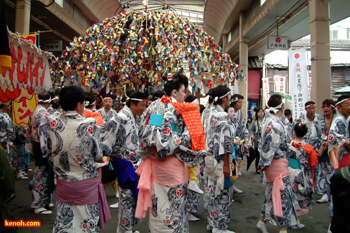 燕市・戸隠神社春季例大祭、木場小路