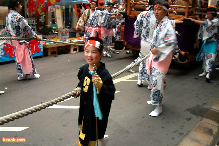 燕市・戸隠神社春季例大祭、木場小路