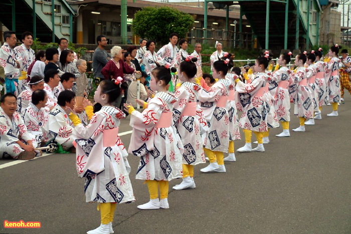 燕市・戸隠神社春季例大祭の宵宮、横町 