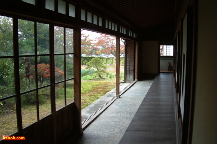 秋の保内公園まつりで公開された渡辺邸