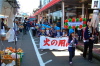 燕市で幼年消防クラブ員による合同防火パレード