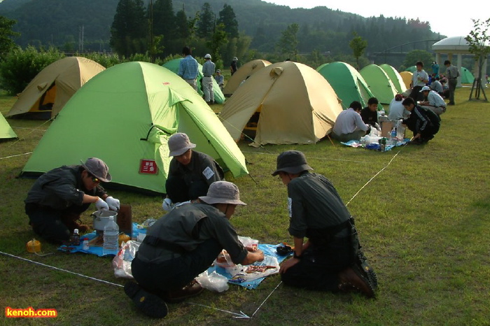 19日から21日まで三条市で行われた平成21年度北信越高等学校体育大会・第21回北信越高等学校登山大会