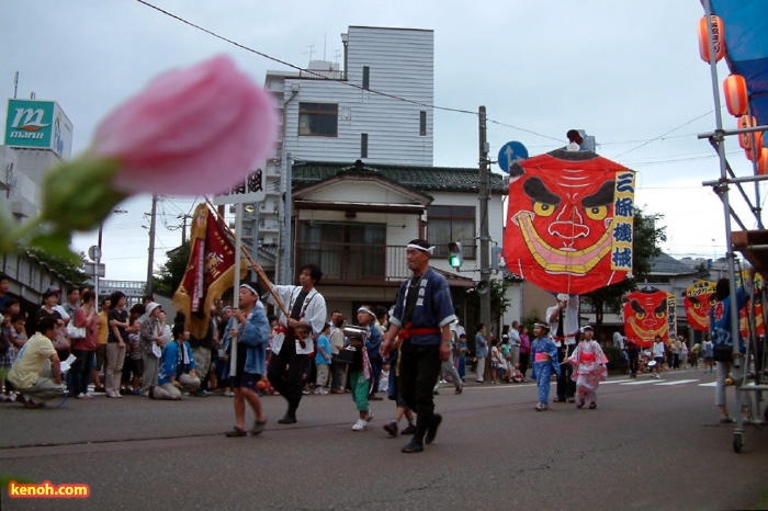 第5回三条夏まつり／凧と凧ばやし踊りパレード