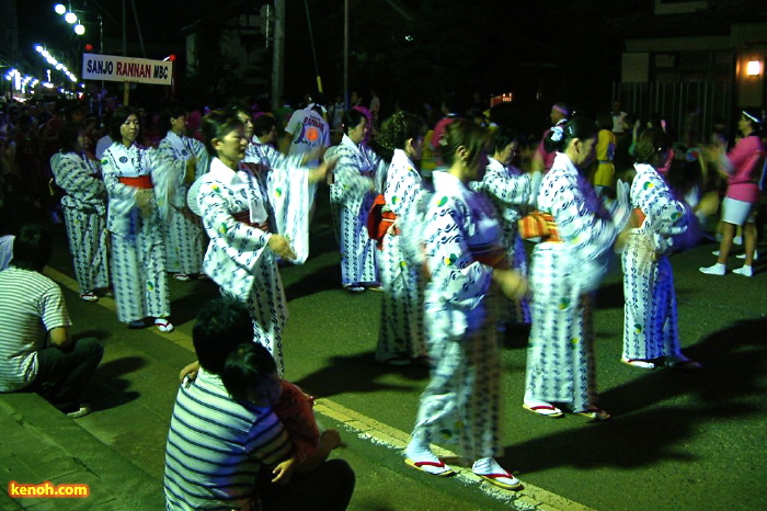 第5回三条夏まつり／市民民謡踊り流し、三条音頭