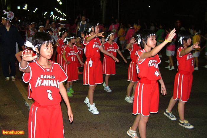 第5回三条夏まつり／市民民謡踊り流し、三条音頭