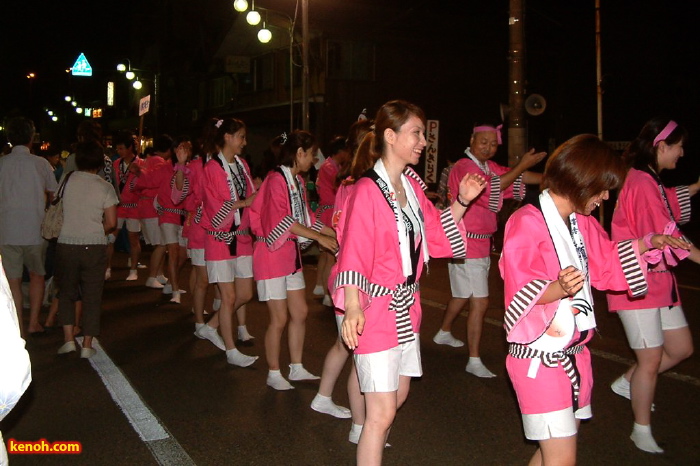 第5回三条夏まつり／市民民謡踊り流し、三条おけさ