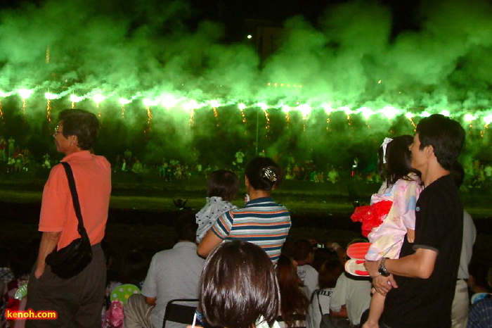 第24回加茂川夏祭り／大ナイアガラ