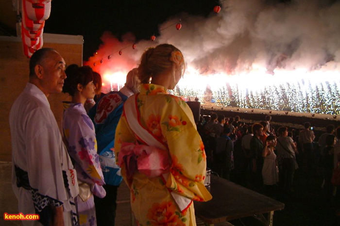 第24回加茂川夏祭り／大ナイアガラ