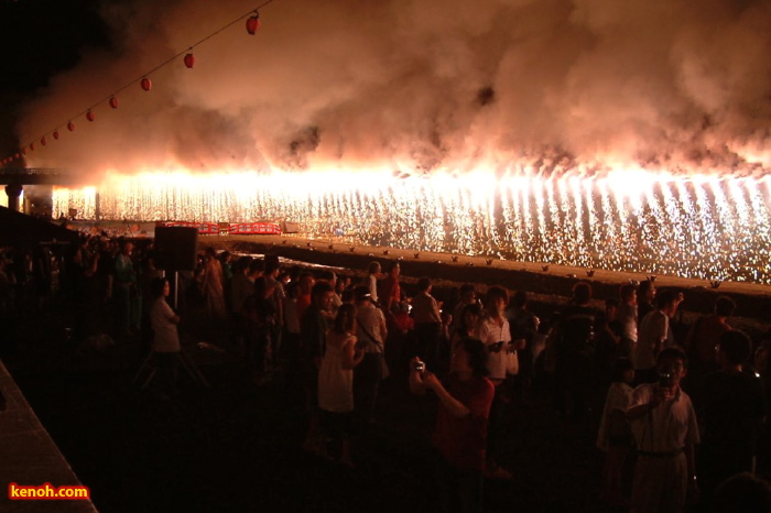 第24回加茂川夏祭り／大ナイアガラ