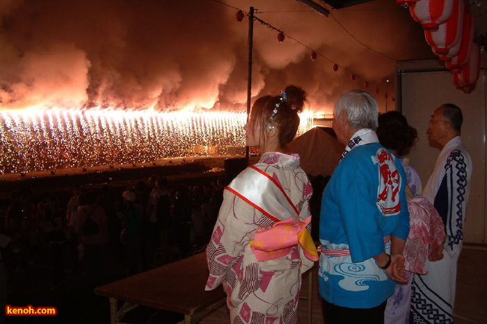 第24回加茂川夏祭り／大ナイアガラ