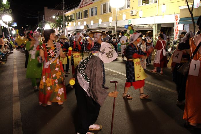 第39回分水まつり1日目、仮装盆踊り大会