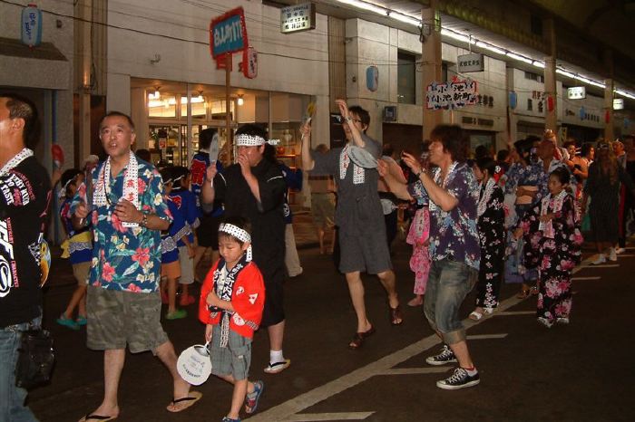 第39回飛燕夏まつり2日目フィナーレの燕ばやし大会