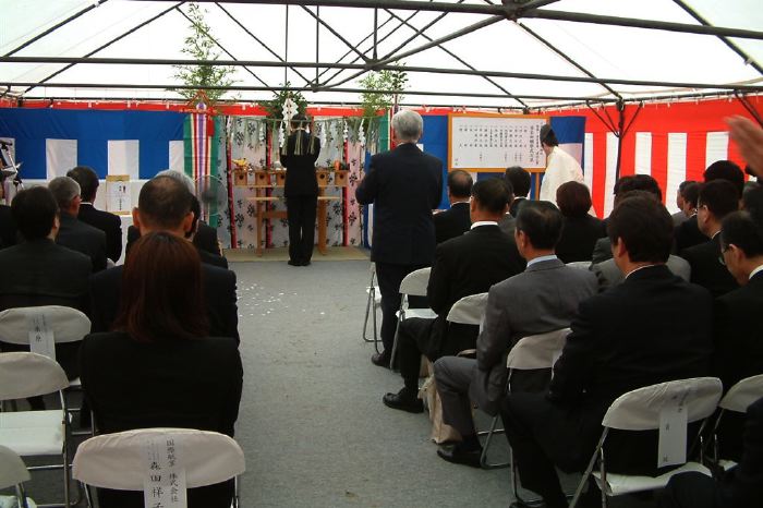 三条市・新しいごみ処理施設建設工事の安全祈願祭