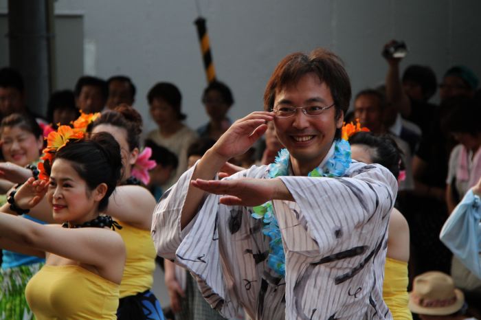 三条夏まつりの三条総踊り