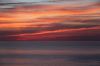 米山PAから日本海の夕焼け