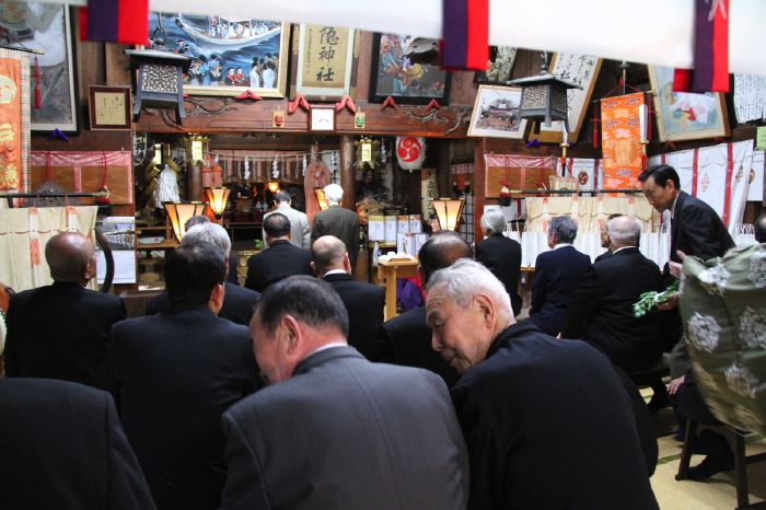 宵宮祭の神事