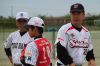 少年野球教室、元ヤクルトスワローズ投手の安田猛さん