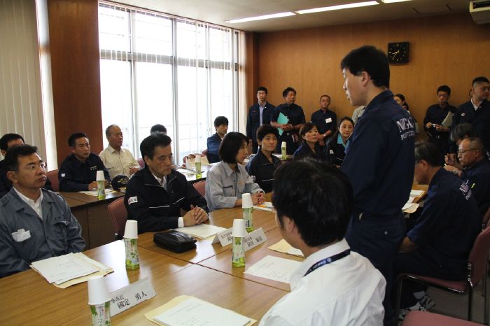 泉田知事があいさつ