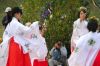 酒呑童子神社で舞の披露