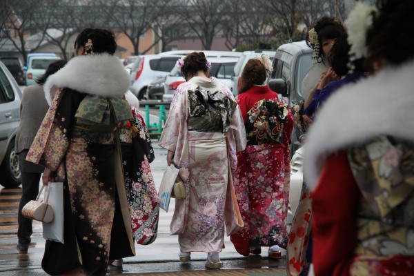 会場の新成人