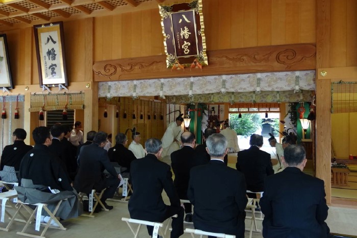 春季例大祭の神事