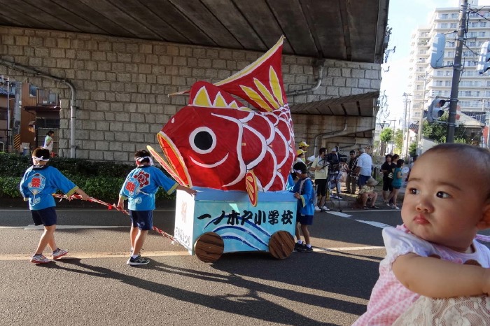 凧ばやし踊りパレード、一ノ木戸小学校