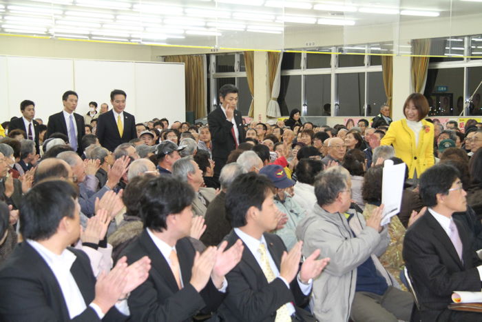 菊田真紀子総決起集会