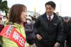 細野豪志民主党政調会長が金子恵美氏を応援＠イオン三条店前