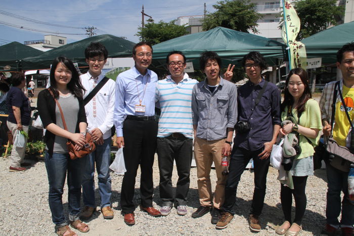 芸大と法大の大学院生と国定市長